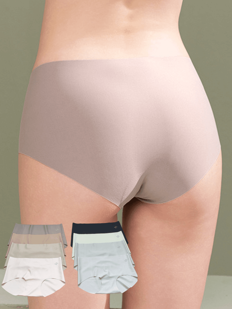 S PLUS Seamless Panties 莫兰迪色系无痕内裤