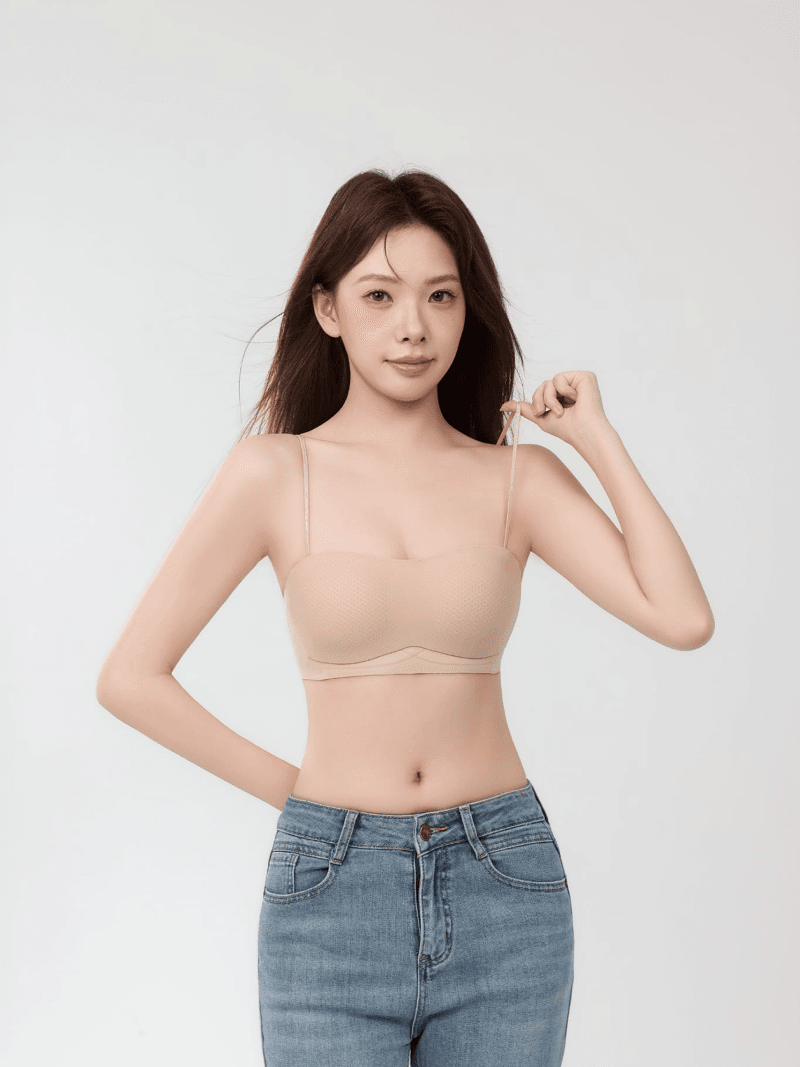 Alternative view of Perforated Air Bandeau 无痕空气抹胸